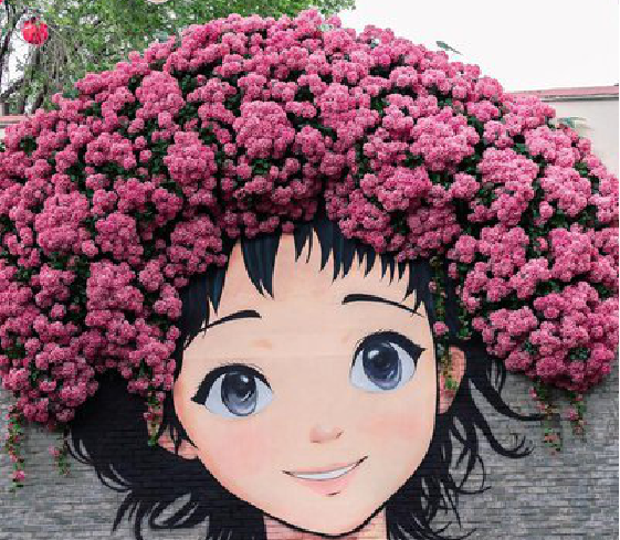 宁波墙体彩绘-网红墙打卡