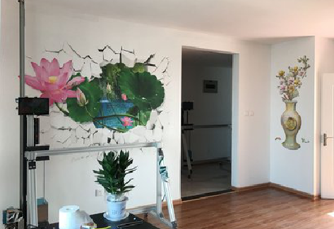 宁波墙体彩绘相比墙纸的优势。