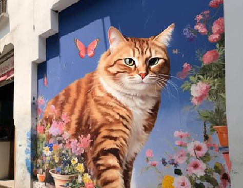 宁波自己绘制有个性的手绘墙