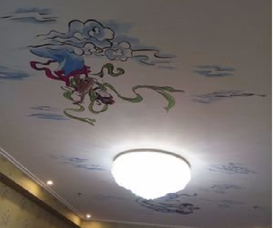 宁波如何快速绘制天花板上的手绘墙？