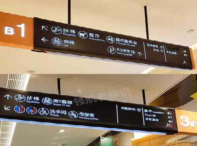 宁波如何通过商场标识牌引导客流分布？