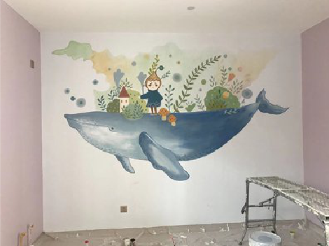 宁波手绘墙的特点及优势。